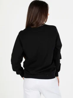 Pyrex Felpa donna girocollo con stampa logo