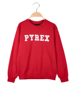 Pyrex Felpa girocollo da ragazzo in cotone