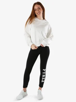 Pyrex Leggings sportivi da donna con logo- nero
