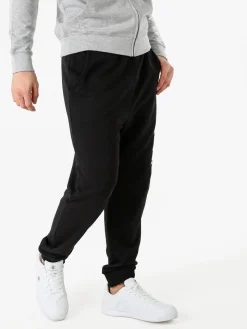 Pyrex Pantaloni tuta da uomo in cotone con logo - nero