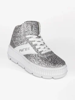 Pyrex PY030115 Sneakers donna alta glitter