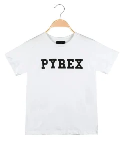 Pyrex T-shirt da ragazzo in cotone con scritta