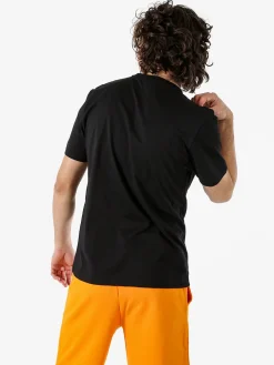 Pyrex T-shirt da uomo in cotone con logo - nero