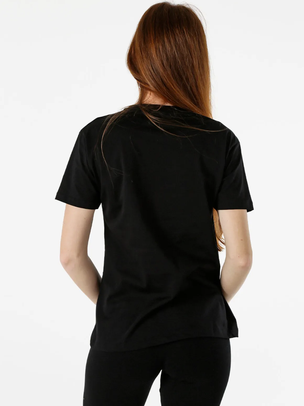 Pyrex T-shirt donna in cotone con logo - nero