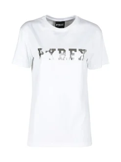 Pyrex T-shirt donna in cotone con logo
