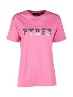 Pyrex T-shirt donna in cotone con logo