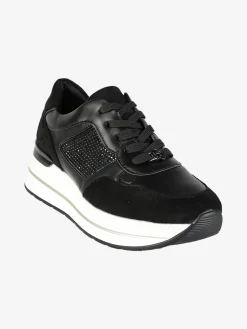 Queen Helena Sneakers donna con strass e platform