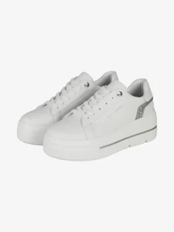 Queen Helena Sneakers donna con platform e glitter