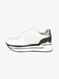 Queen Helena Sneakers donna lurex con platform