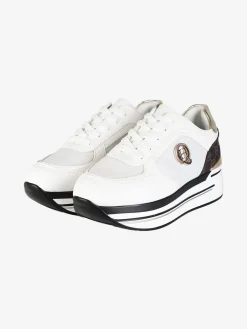 Queen Helena Sneakers donna lurex con platform
