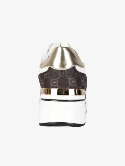 Queen Helena Sneakers donna lurex con platform