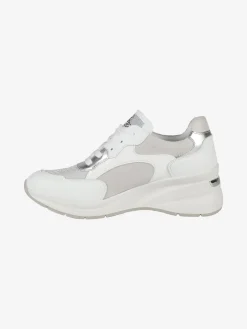 Queen Helena Sneakers donna stringate con zeppa