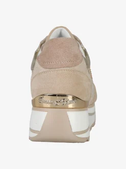 Queen Helena Sneakers donna scamosciate con platform