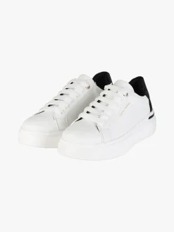 Queen Helena Sneakers donna stringate con suola alta