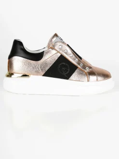 Queen Helena Sneakers donna slip on con strass