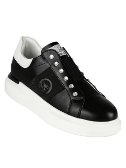 Queen Helena Sneakers donna slip on con strass