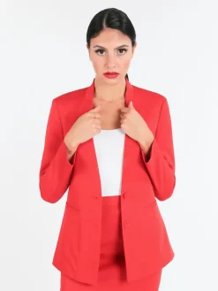 Radaus Blazer donna scollo alla coreana