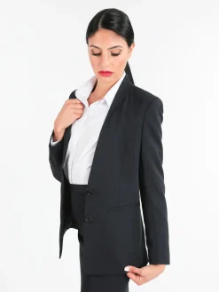 Radaus Blazer donna scollo alla coreana