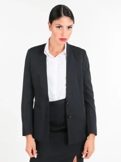 Radaus Blazer donna scollo alla coreana
