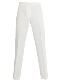 Radaus Pantaloni classici da donna a gamba dritta - bianco