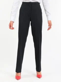 Radaus Pantaloni classici da donna a gamba dritta - blu scuro