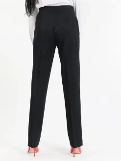 Radaus Pantaloni classici da donna a gamba dritta - blu scuro