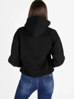 Raggi Lunari Felpa pesante da donna con cappuccio
