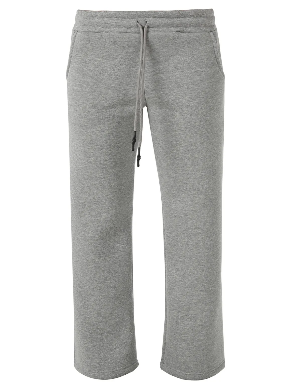 Raggi Lunari Pantaloni da donna in felpa a gamba larga con coulisse - grigio