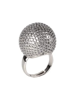 Rejena Anello donna a palla luccicante