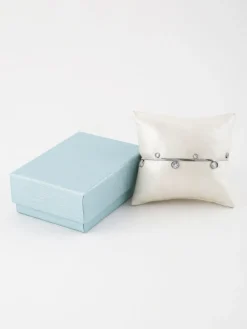 Rejena Bracciale piatto con strass