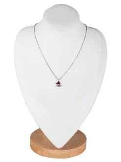 Rejena Collana da donna sottile con charm natalizio
