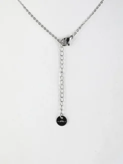 Rejena Collana da donna sottile con charm natalizio