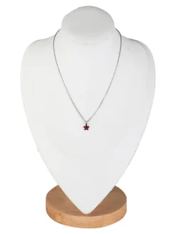 Rejena Collana sottile da donna con charm stella