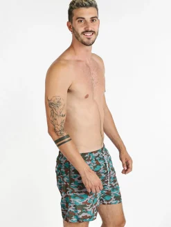 Renato Balestra Boxer da mare mimetico