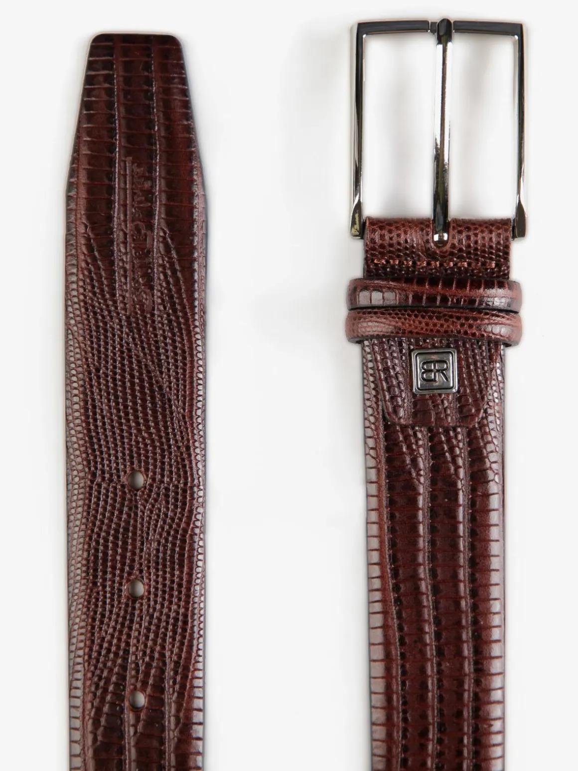 Renato Balestra Cintura in pelle effetto serpente