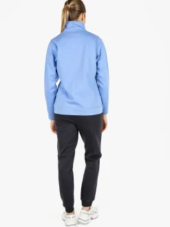 Renato Balestra Completo tuta donna 2 pezzi con felpa e pantaloni - azzurro
