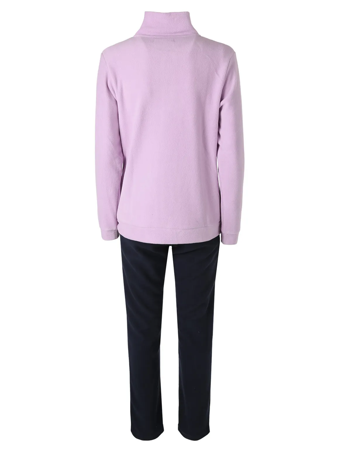 Renato Balestra Completo tuta da donna 2 pezzi in pile con zip - lilla