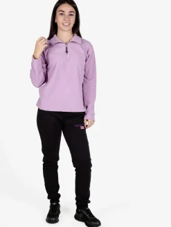 Renato Balestra Felpa donna in pile a mezza zip