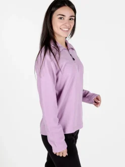 Renato Balestra Felpa donna in pile a mezza zip