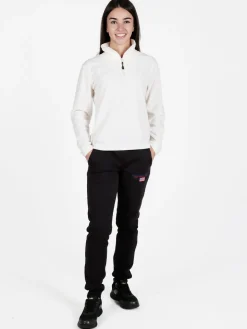 Renato Balestra Felpa donna in pile a mezza zip