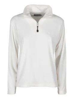Renato Balestra Felpa donna in pile a mezza zip