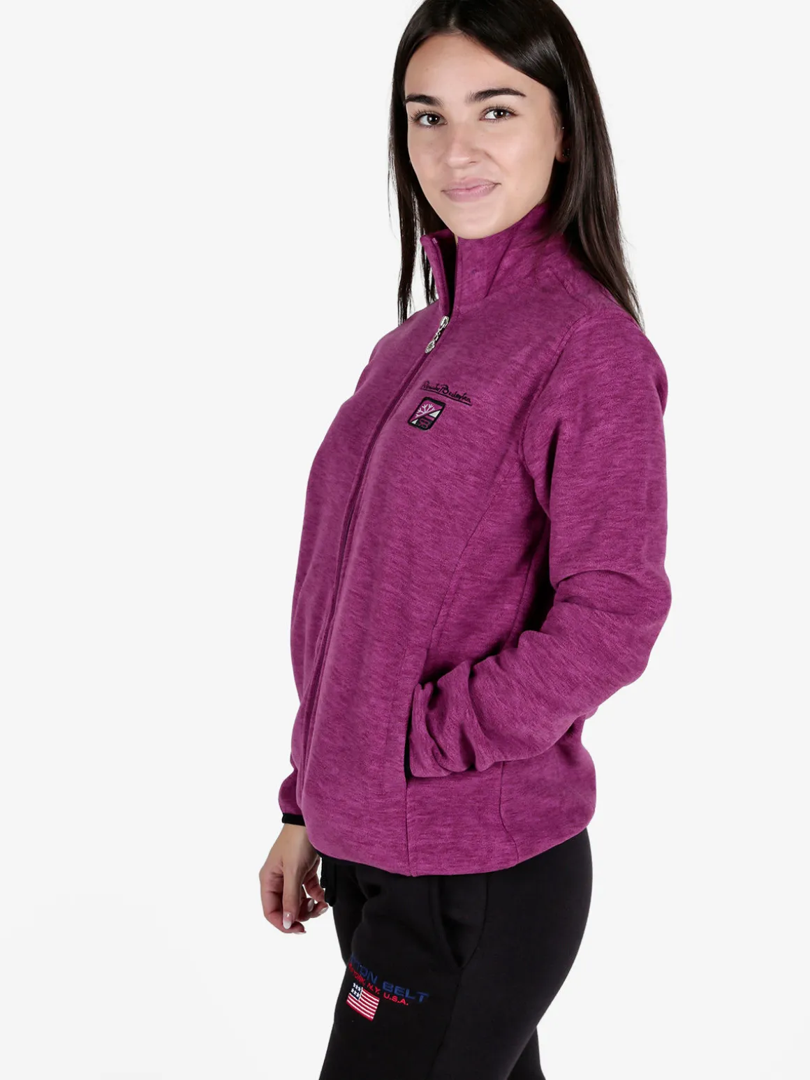 Renato Balestra Felpa donna in pile con zip