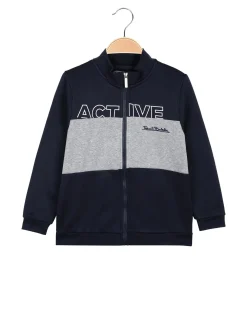 Renato Balestra Felpa pesante da ragazzo full zip