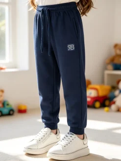 Renato Balestra Pantaloni tuta felpati da bambina