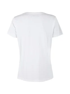 Renato Balestra T-shirt donna in cotone bielastico con logo