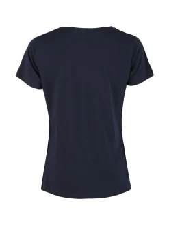 Renato Balestra T-shirt donna in cotone bielastico con glitter