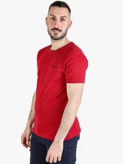 Renato Balestra T-shirt girocollo da uomo in cotone