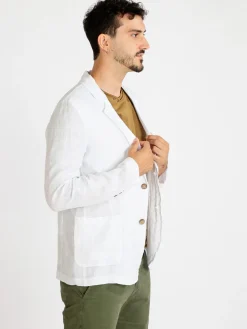 Renever Giacca uomo in lino