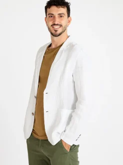 Renever Giacca uomo in lino