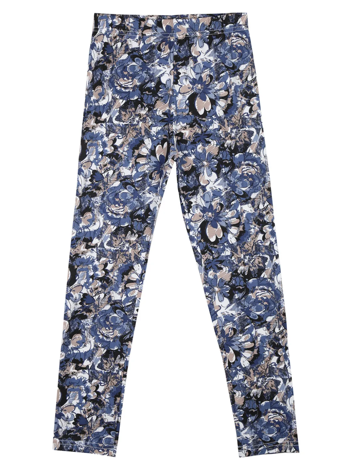 Re Panda Completo 2 pezzi da bambina con leggings fiorato